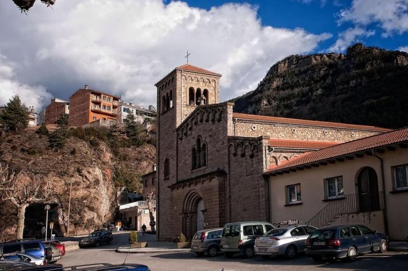 Dúplex en Guardiola de Berguedà Appartamento Esterno foto